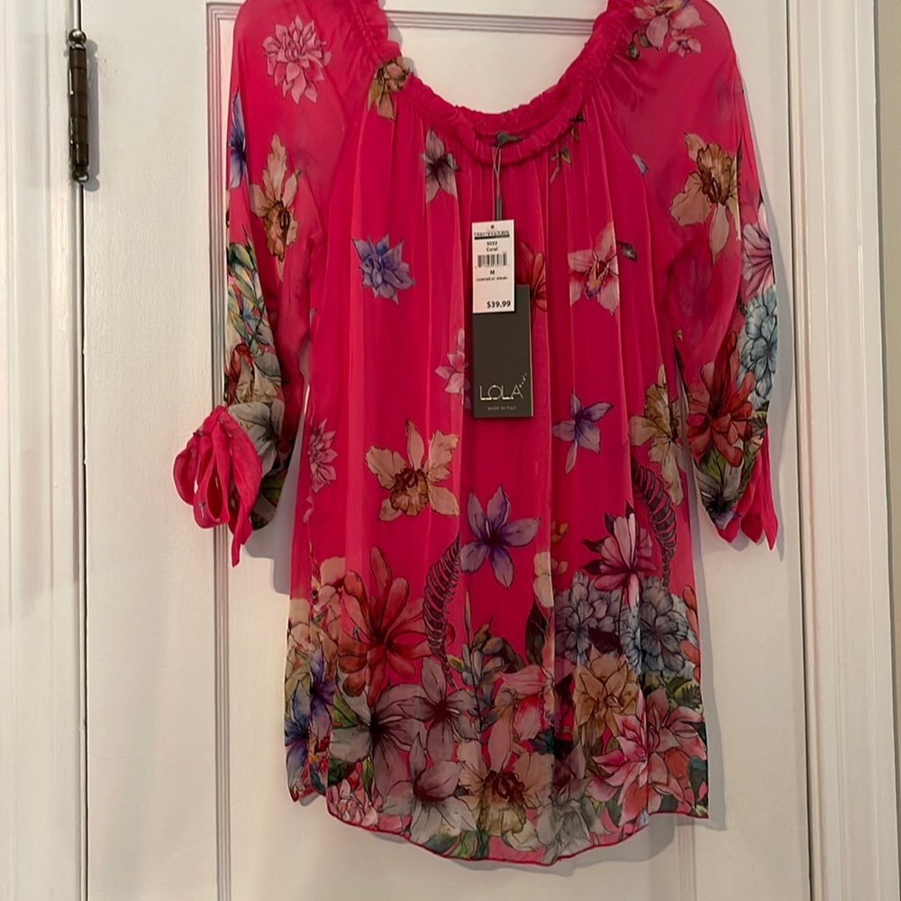 Lola blouse from Bloomingdale’s. With tags.